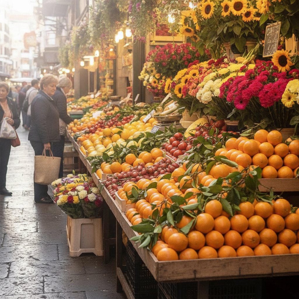 Mercado en Valencia
