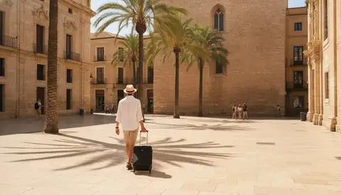 Quelques jours à Valencia, valise dans le centre