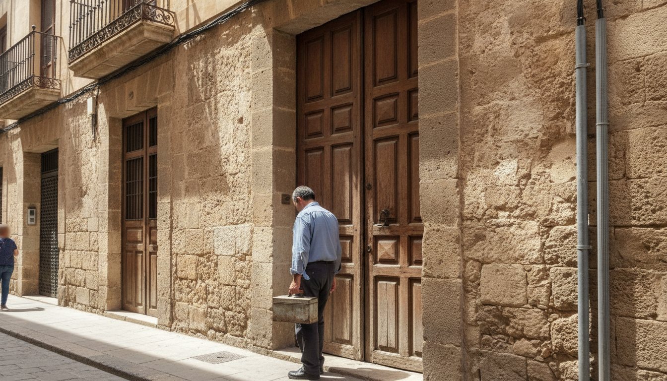 Maintenance at the building door