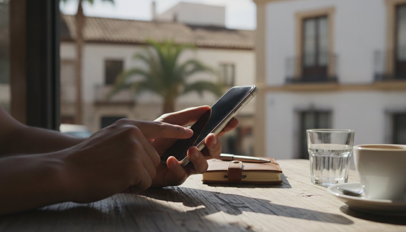 Donner les dates depuis le téléphone